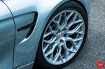 BMW M3 Sedan on Vossen Wheels (HF-2) 2019 года